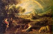 Peter Paul Rubens Landscape with a Rainbow